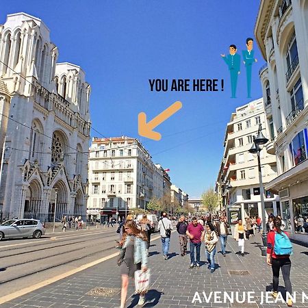 Nestor&Jeeves - NOTRE DAME - Hyper center - Top floor - 180 view Nice Buitenkant foto